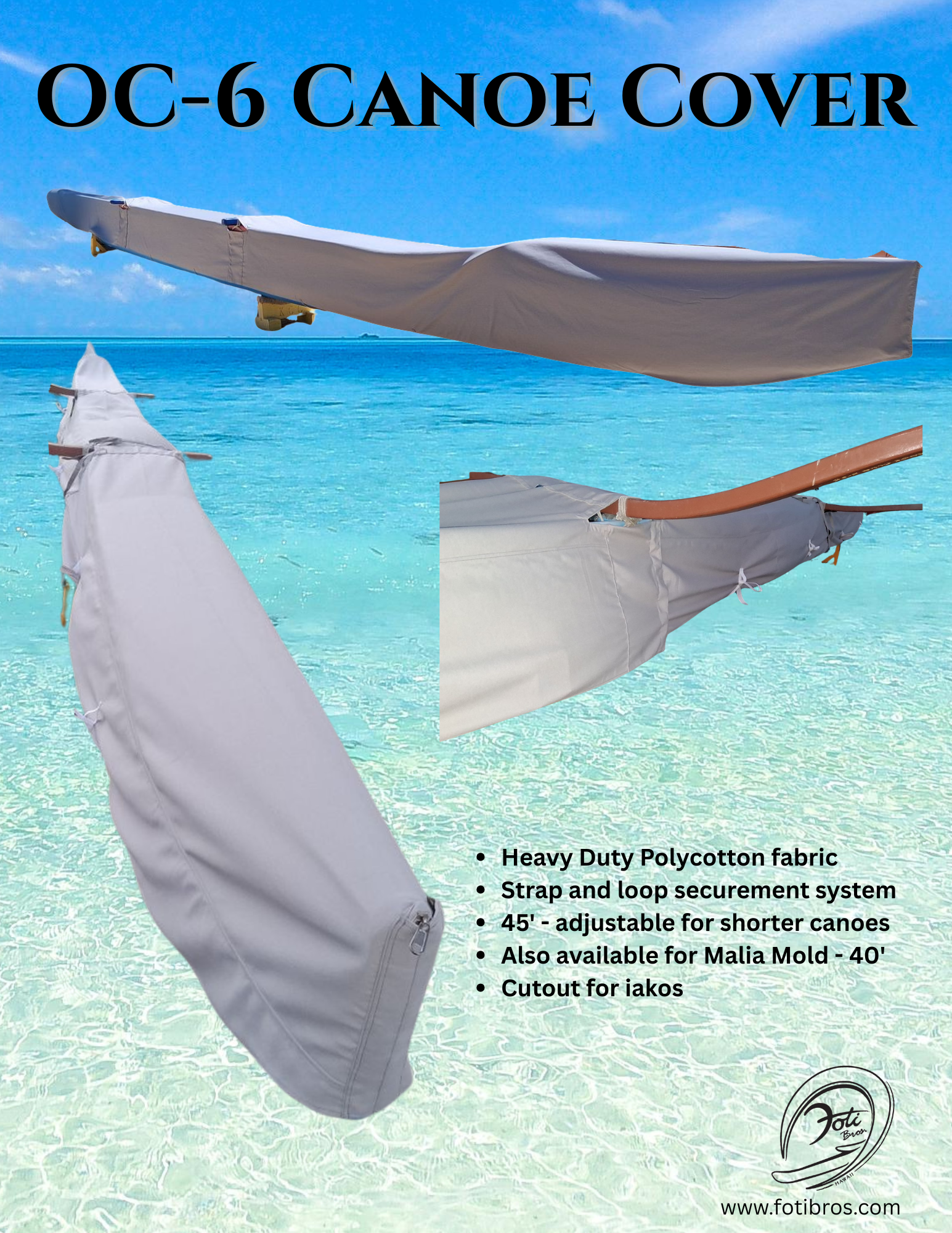 OC-6 Canoe Cover